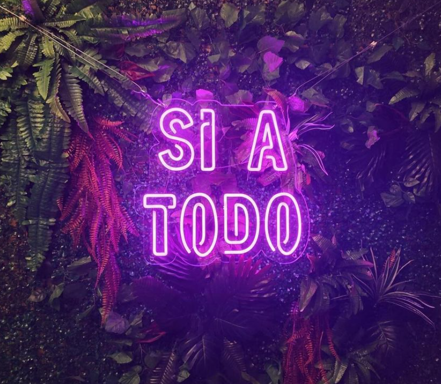 letras de neon si a todo rotulaled rotulos personalizados